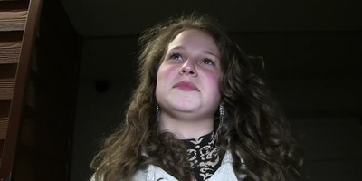 18 year old gymnast fucks in gym changing rooms