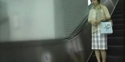 50yr old Japanese Granny with a Food Fetish (Uncensored)