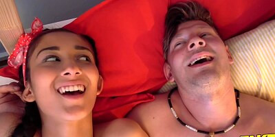 A Roommate Fucks A Busty Chick After Her Boyfriend Falls Asleep - Darcia Lee