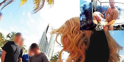 A sexy chick that loves hard dick is fucked right in the street