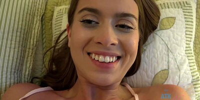 Adorable teen, Jil is giving a gentle blowjob to her best friend and getting fucked in return