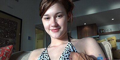 Alaina Dawson in Virtual Vacation Movie - AtkGirlfriends