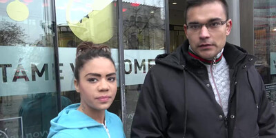 Amateur Ebony Chick Was Talked To Fuck For Cash With Stranger