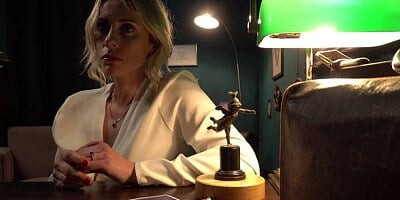 An excellent angel in stockings likes hardcore anal games