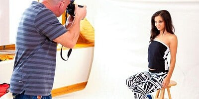 An innocent brunette angel Shrima Malati fucked in the missionary pose