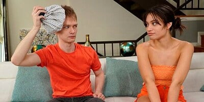 Angelic hottie Liv Wild is getting nailed by a pretty long dick