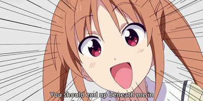 Anime babes tease dudes with dirty thoughts and talks