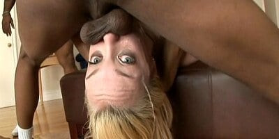 Annette Schwarz Interracial DP and Blowbang