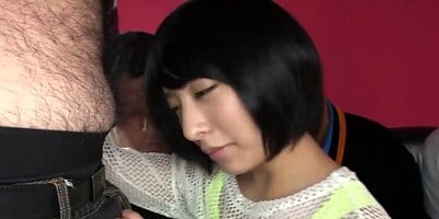 Asian amateur throats rod