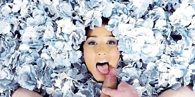 Asian hottie with huge natural tits Darcia Lee wants his sperm