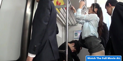 Asian Housewife Upskirt On The Public Bus