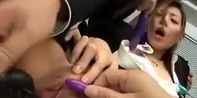 Asian Slut Used At The Office