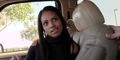 Berlyn is a sweet, teen brunette who is not shy at all to fuck a stranger