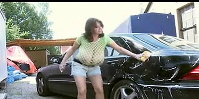 Big Tit Car Wash