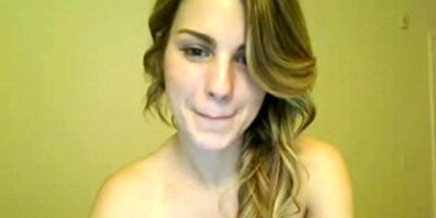 Blonde Beauty Masturbates