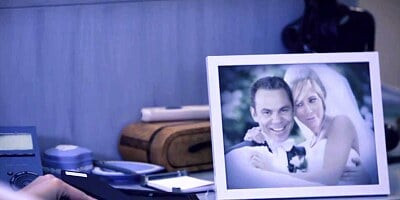 Blonde sucking while playing out guys stepdaughter fantasy