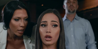 Both hot babes Rachel Starr and Desiree Dulce make me cum again!