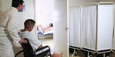 Brazzers Hospital Porn Fetish "Just Like That, Nurse"