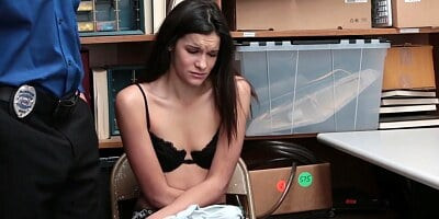 Brunette Teen Eden Sin Gets Punished