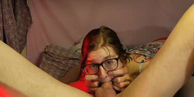 Brutal Face Fucking Porn With Nerd Girl