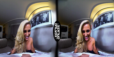 Busty Blonde Cherie Fucks You With Pleasure - Only3Xvr