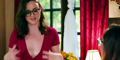 Busty brunette ass licking and anal toys her bride to be gf