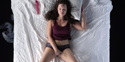 Busty Brunette Babe Get Toying And Tortured By Blonde Babe