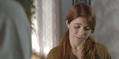 Busty milf redhead gets pussy licked