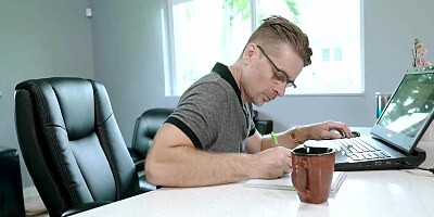 Busty teen darling gets rammed up her pink twat by stepdad