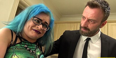 Caitlin Minx gives her cunt to him for cum