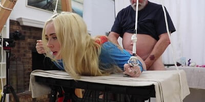 Candy White Supergirl Solo #2 Of 3 Restraints Cuntfucking Cocksucking Pussylicking