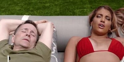 Caught Masturbating and Fucked By Stepmom