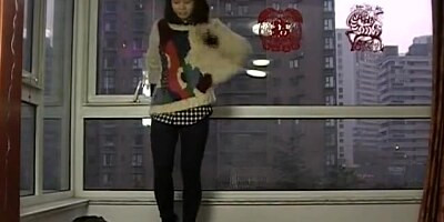 Chinese Boots Trampling Femdom