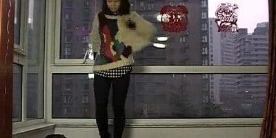 Chinese Boots Trampling Femdom