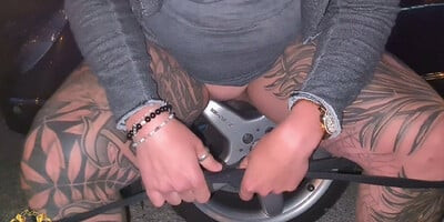 CrazyFetishCouple - Outdoor Pee and Squirting