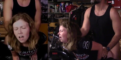 Cum in my Ass - Biker Babe