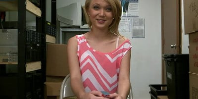 Dakota Skye Fucked In The Back Room!