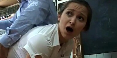 Dani Daniels spanked otk by lawyer boss