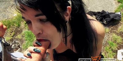 Deutsche Pornstar Doreen Opened Her Tight Pussy For Outdoor Fuck Originals