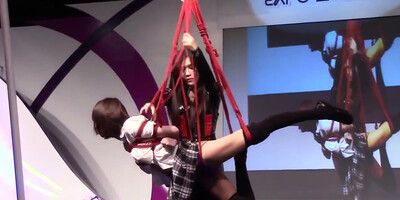 Enjoy Asian Lesbian Bondage Hot Femdom Porn Video