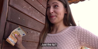 Erik Everhard screwed Talia Mint outdoors