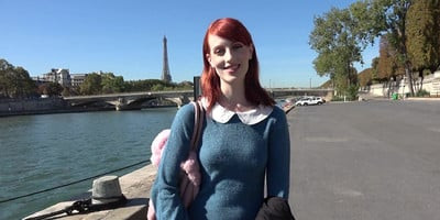 French Fashion week et sodomi - anal sex with redhead Alex Harper