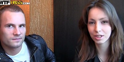 Fucking a brunette picked up from the streets