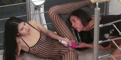 Girlfriends - Lesbian Cunt Pleasure On The Stairs 2 -