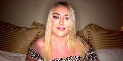 Godlike blonde Chloe Marie screwed by a big dick in the bed