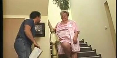 Granny gets fucked as a punishment