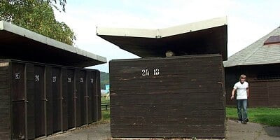 GRANNYBET - Old grandma gets nailed in the changing room