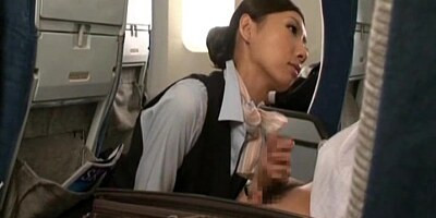 Handjob Airline SP - Sex Airline SP Part 4