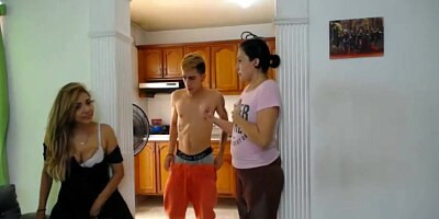 Having Fun Sex With My Gf And Her Mom