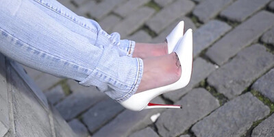 Heel Closeup Video In Italy - Fetish Clip